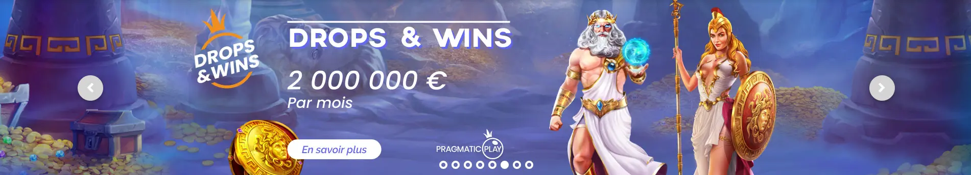 Drop and Wins LE COIN FLIP CASINO 