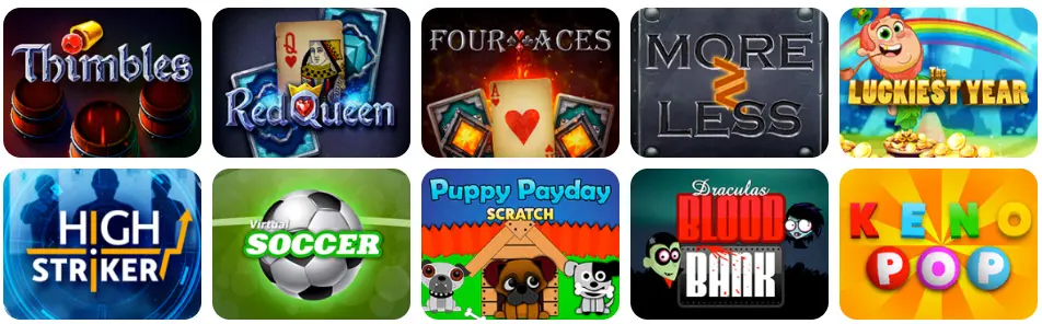 Jeux en ligne Le Coin Flip Casino