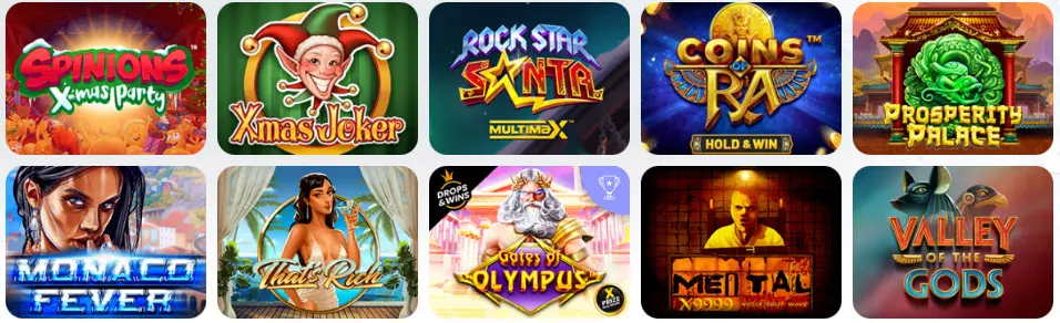 LE COIN FLIP CASINO Machines à sous classiques