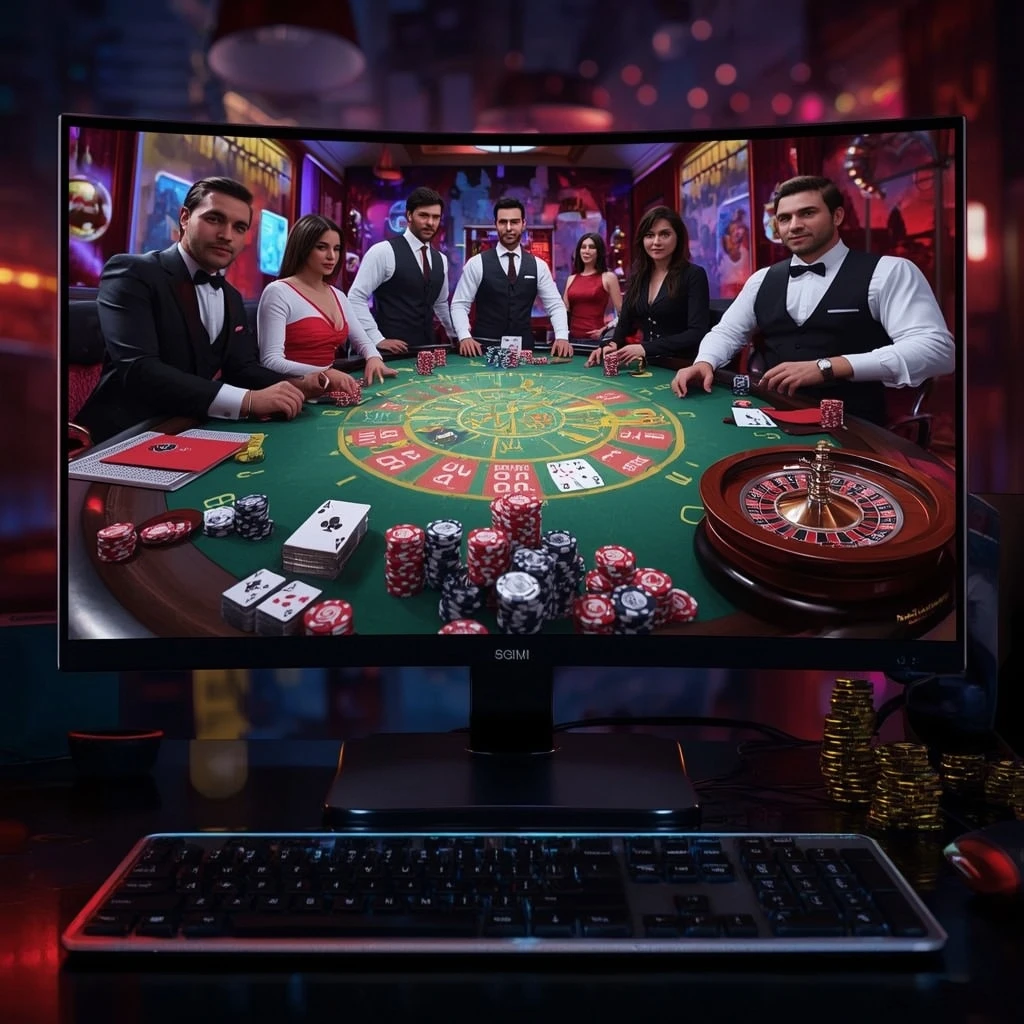 jeu de Baccarat en ligne du casino Le Coin Flip Casino