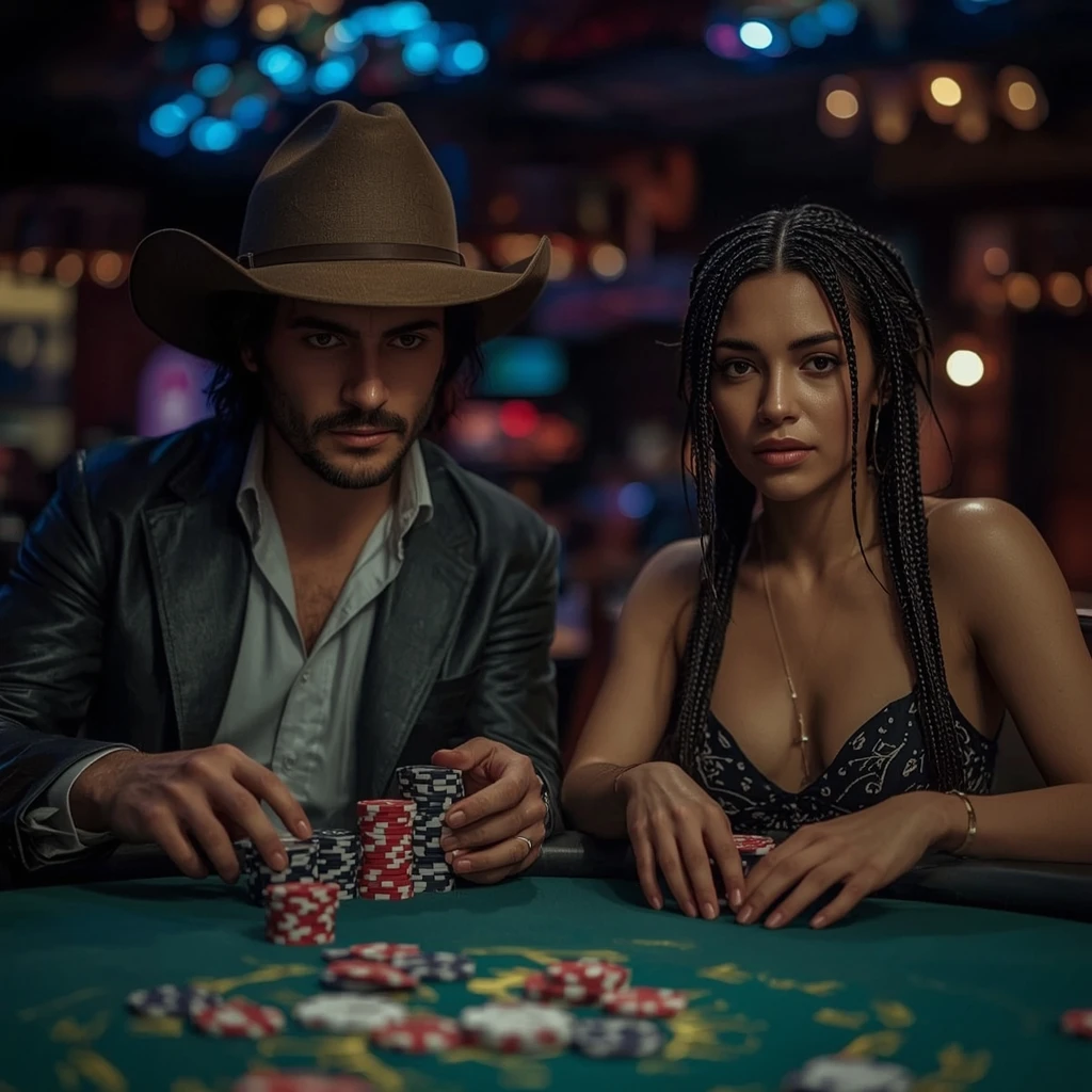 photo de deux joueurs de poker Le Coin Flip Casino