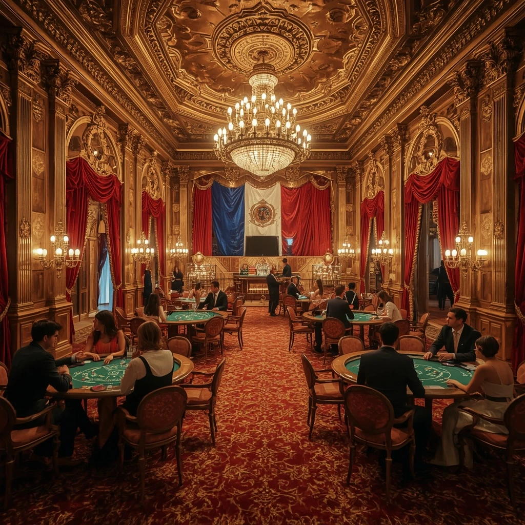 Le casino et le drapeau français LE COIN FLIP CASINO
